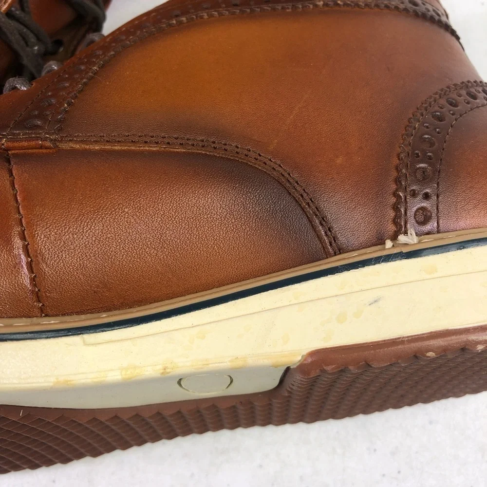 Steve Madden Breemer Leather Chukka Boots Size 7.5